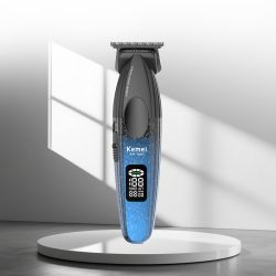 KM-1669 Metal Hair Trimmer With Charging Base
