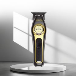 KM-2268 Alloy Hair Trimmer With Charging Dock