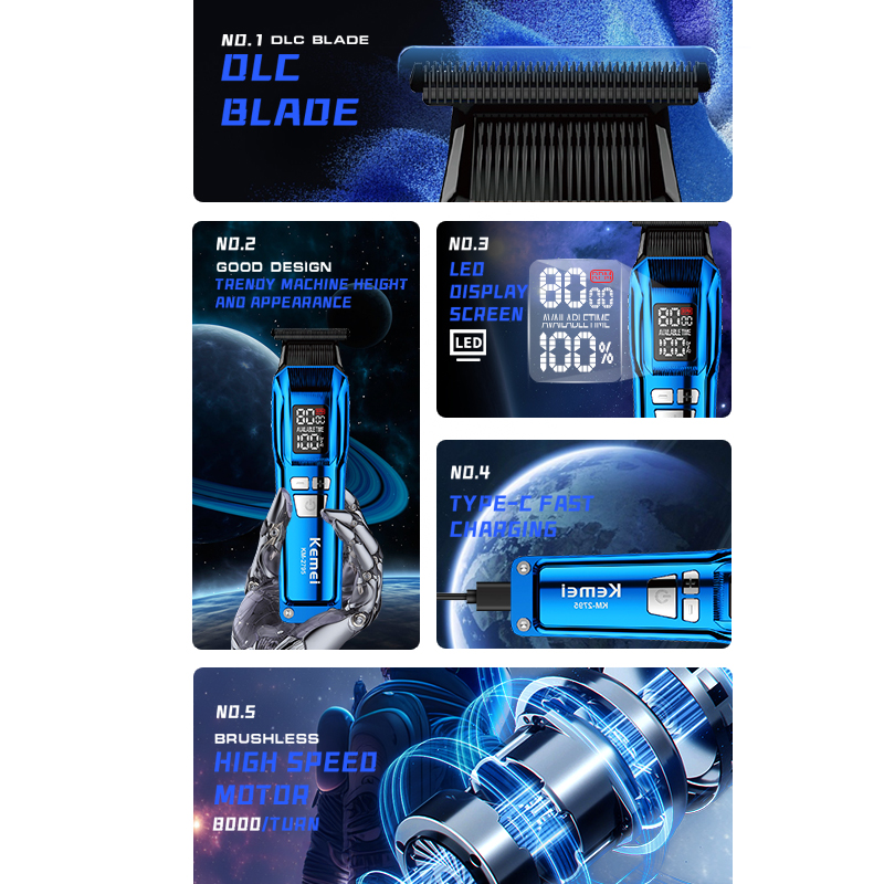 KM-2795 Hair Trimmers14