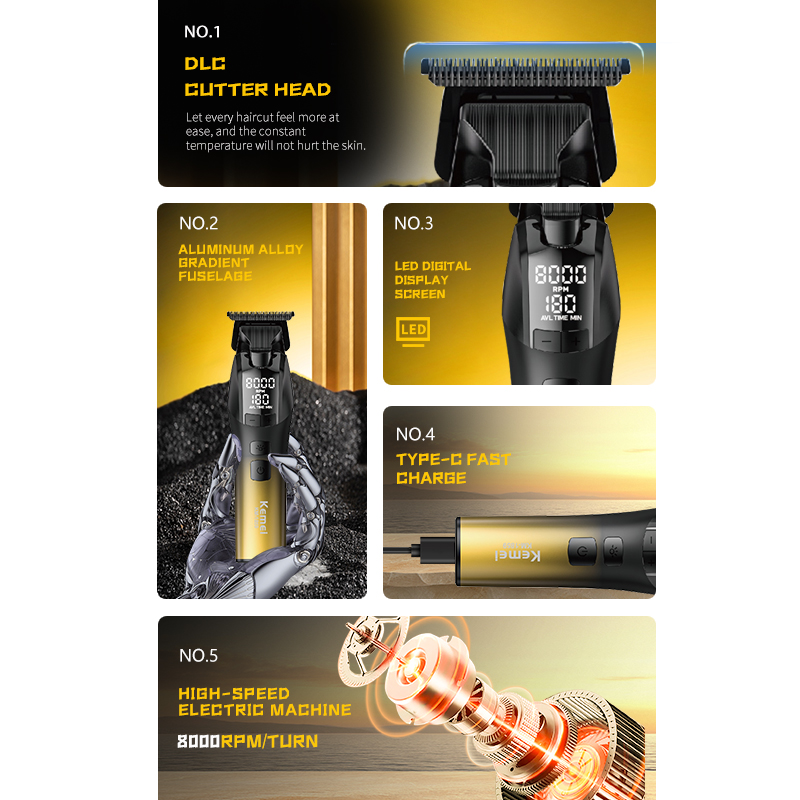 KM-1859 Hair Trimmers16
